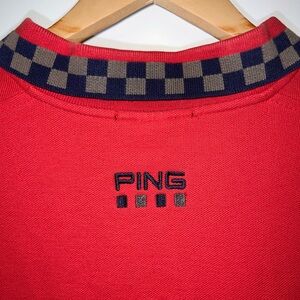 90’s Red Ping golf polo